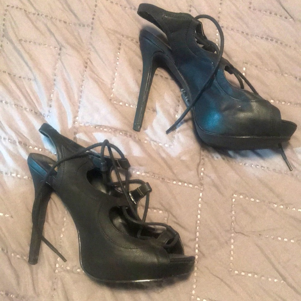 Black Heels Size 8